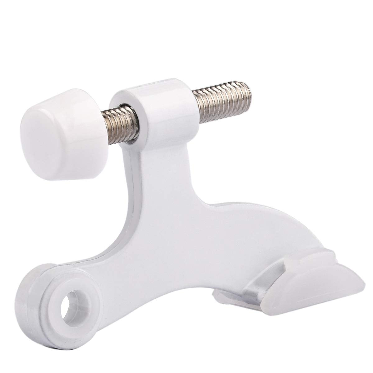 HOMOTEK hinge pin door stopper - 8 Pack - White