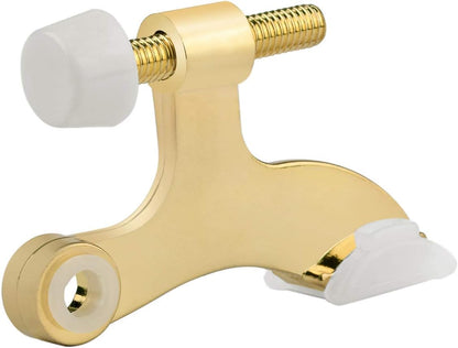 HOMOTEK hinge pin door stopper - 36 Pack - Bright Brass