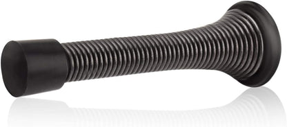 HOMOTEK 3-1/8" Heavy Duty Flexible Spring Door Stops - 30 Pack, Oil Rubbed Bronze