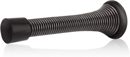 HOMOTEK 3-1/8" Heavy Duty Flexible Spring Door Stops - 1 Pack, Oil Rubbed Bronze
