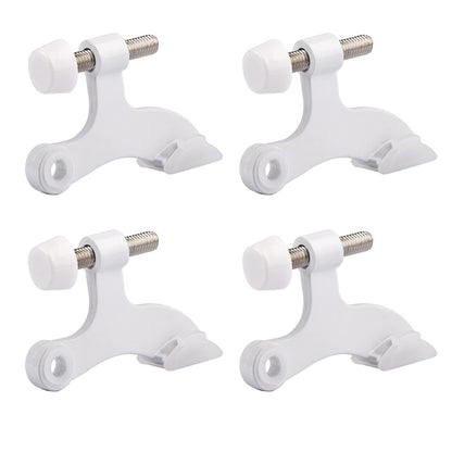 HOMOTEK hinge pin door stopper - 4 Pack - White
