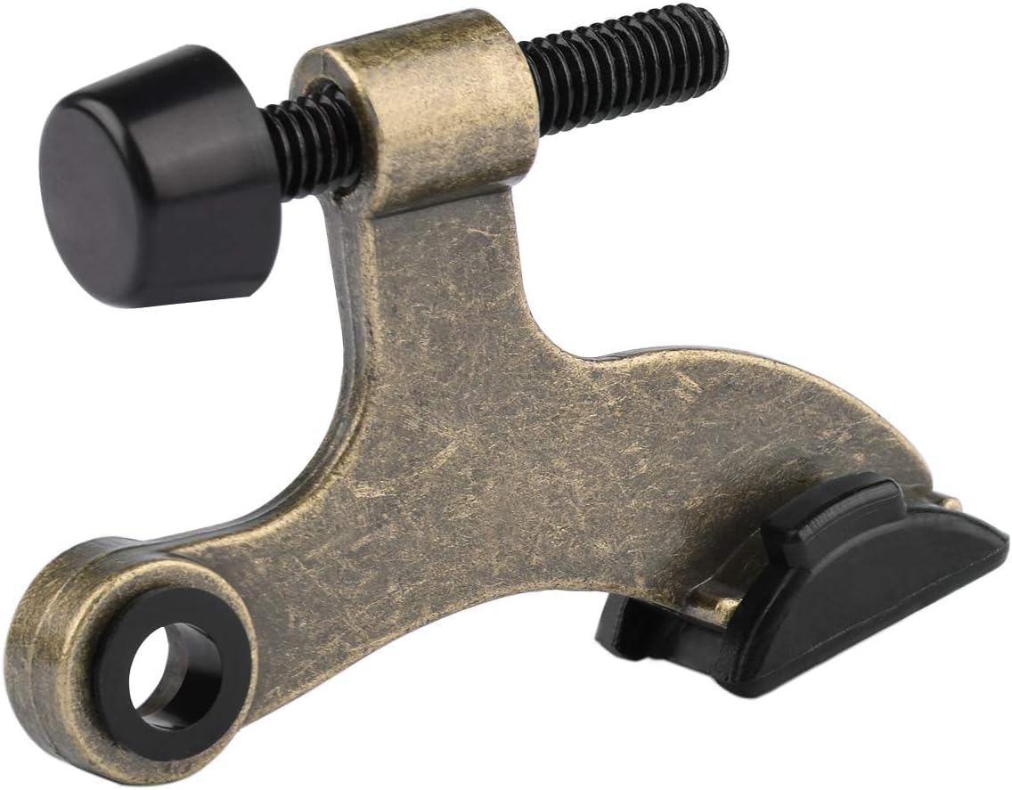 HOMOTEK hinge pin door stopper - 36 Pack - Antique Brass