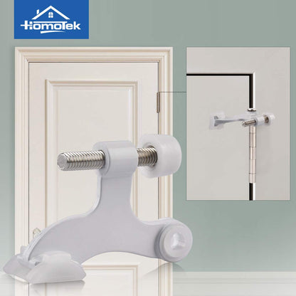 HOMOTEK hinge pin door stopper - 8 Pack - White - image 6
