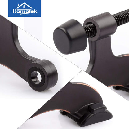 HOMOTEK hinge pin door stopper - 8 Pack - Oil Rubbed Bronze - image 5