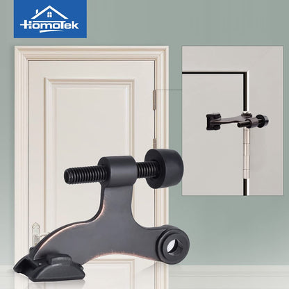 HOMOTEK hinge pin door stopper - 36 Pack - Oil Rubbed Bronze - image 6