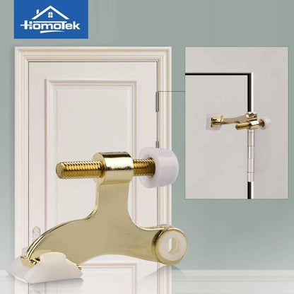 HOMOTEK hinge pin door stopper - 36 Pack - Bright Brass - image 6